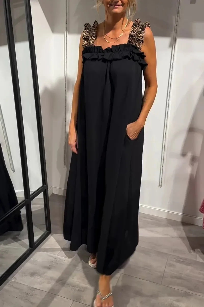 Helen | Bold and Elegant Leopard Print Dress