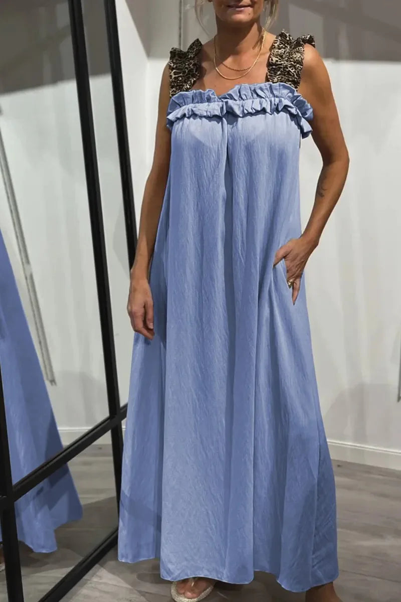 Helen | Bold and Elegant Leopard Print Dress