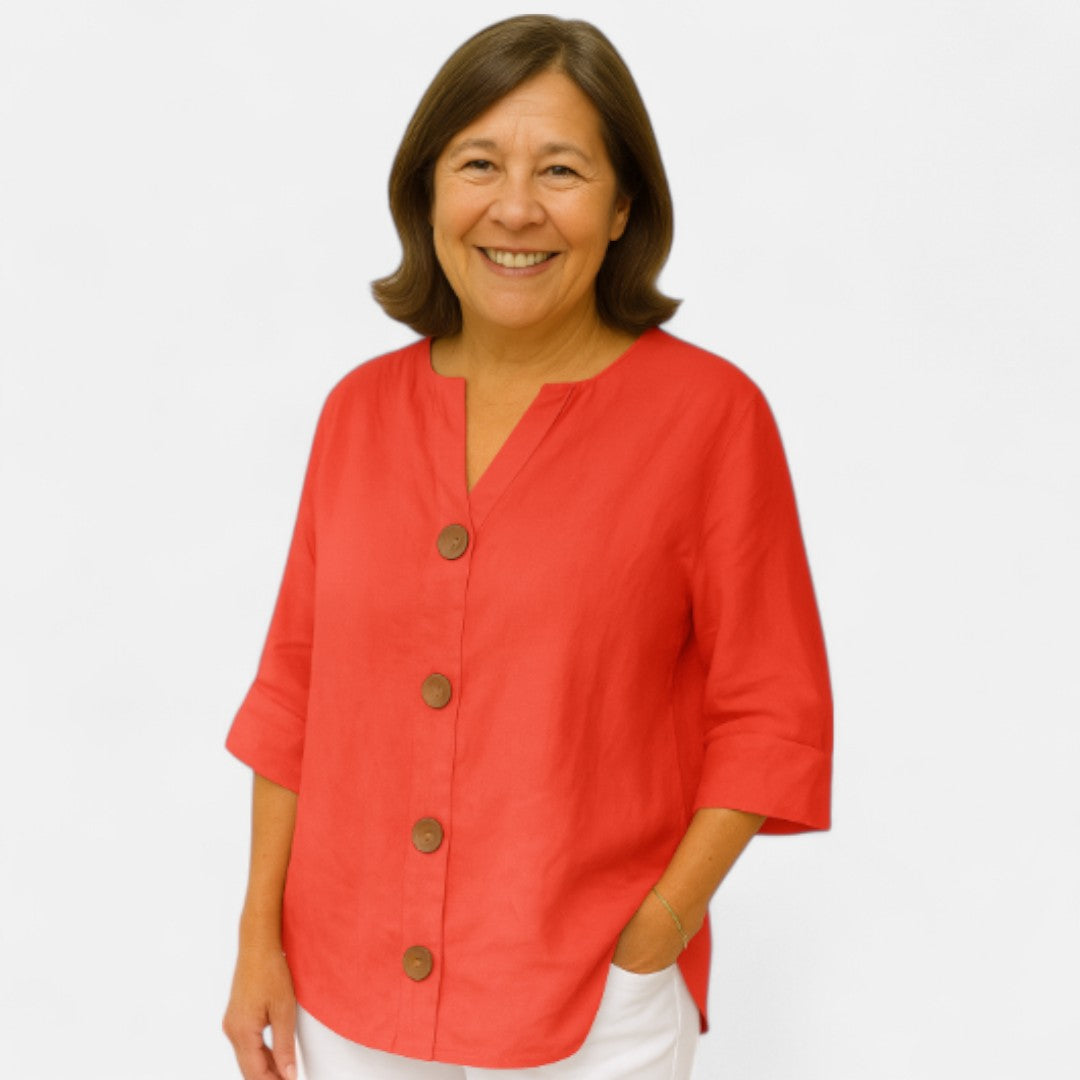 Mia | Comfortable Loose-Fit Blouse