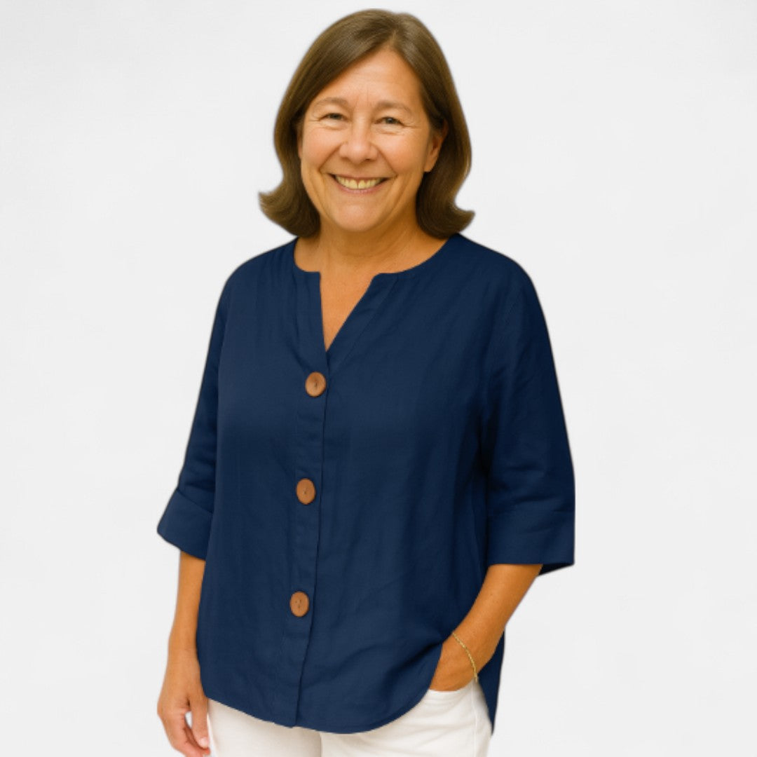 Mia | Comfortable Loose-Fit Blouse