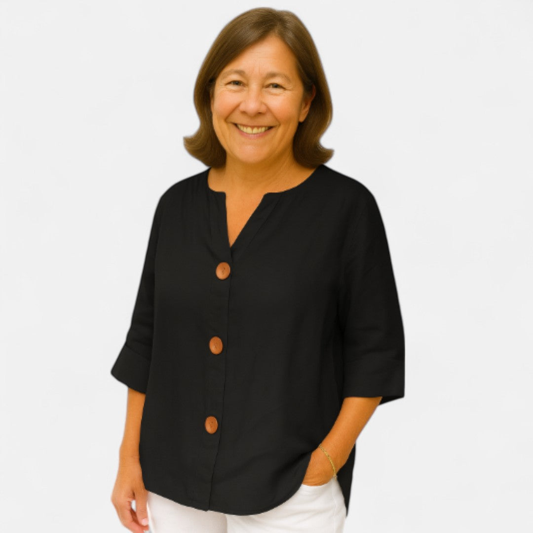 Mia | Comfortable Loose-Fit Blouse