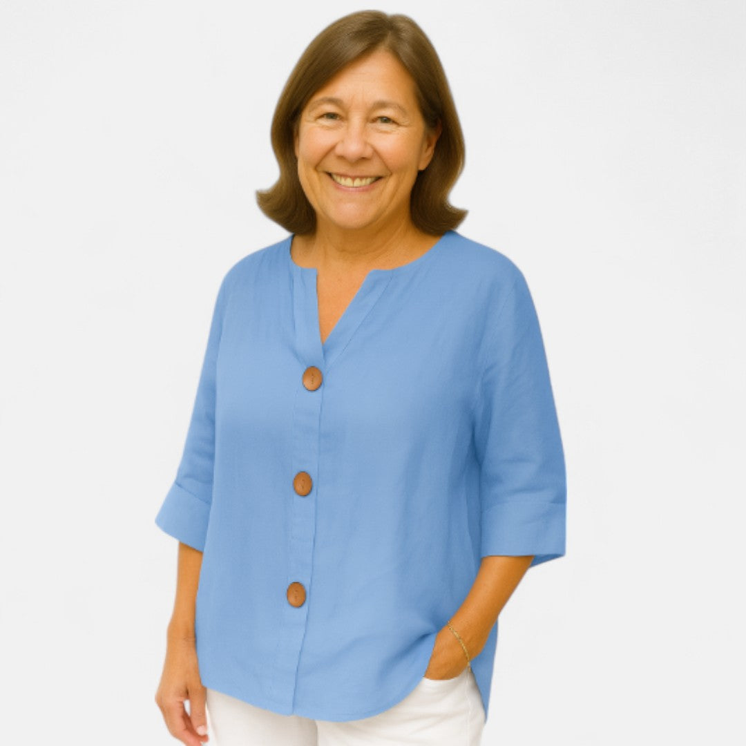 Mia | Comfortable Loose-Fit Blouse