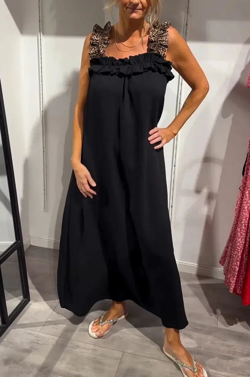 Helen | Bold and Elegant Leopard Print Dress