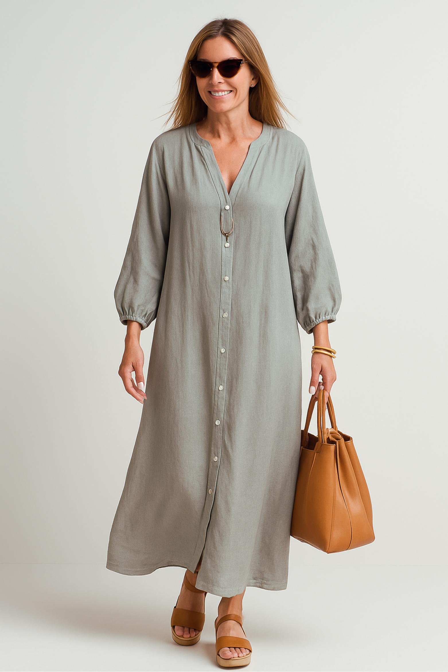 Monelle | Pretty Lightweight Linen Dress