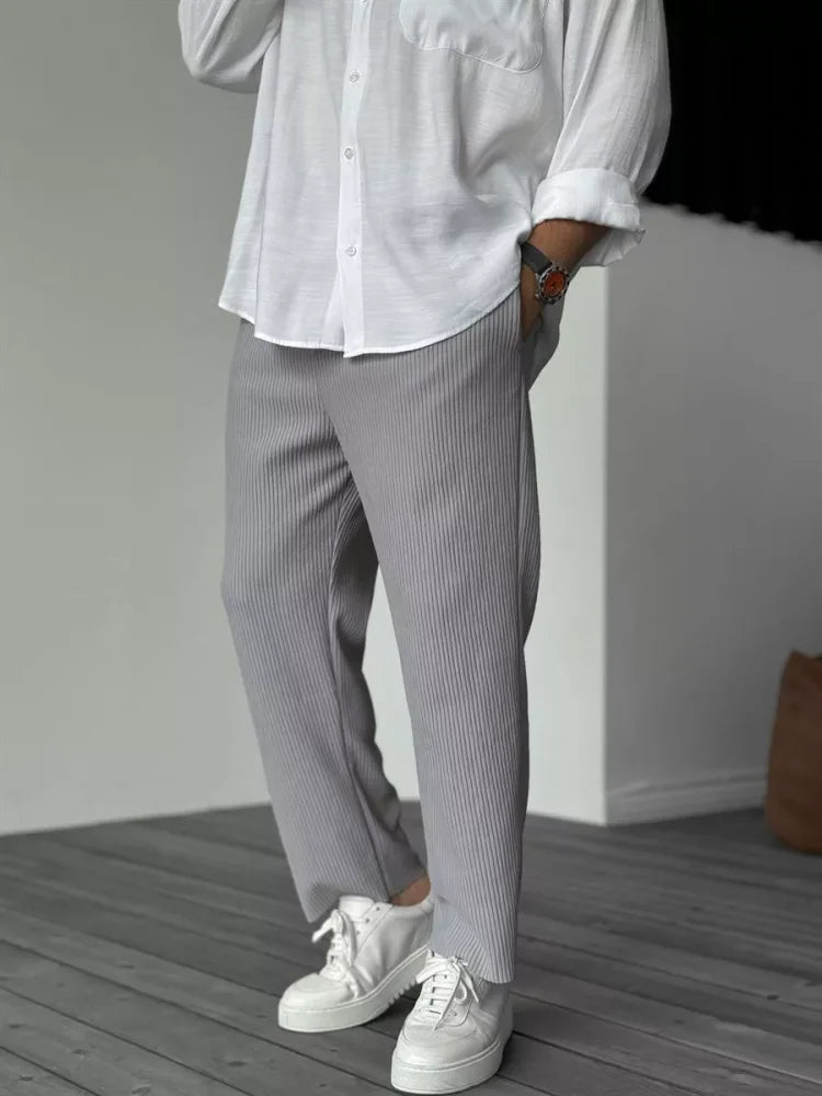 Brian | Relaxed Ribbed Pants