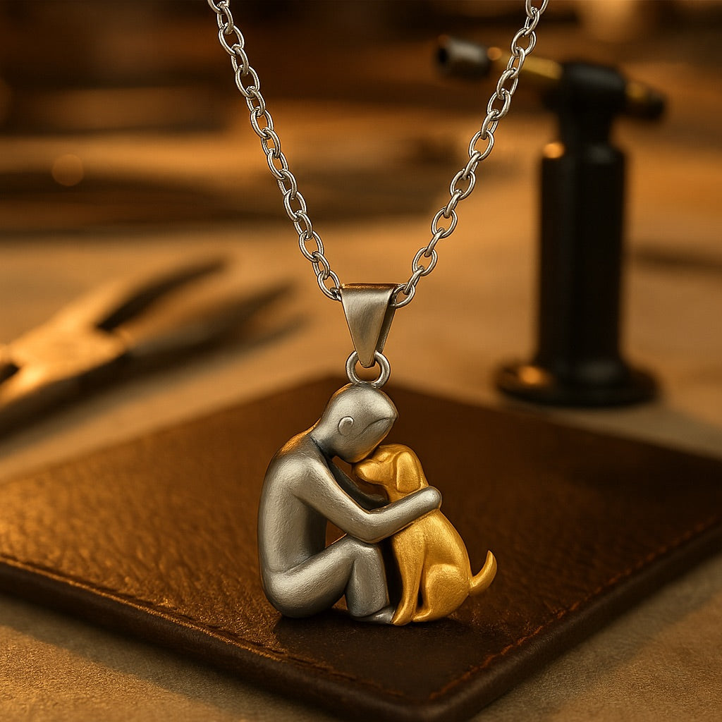 Charlie™ | Lucky Dog Pendant Necklace