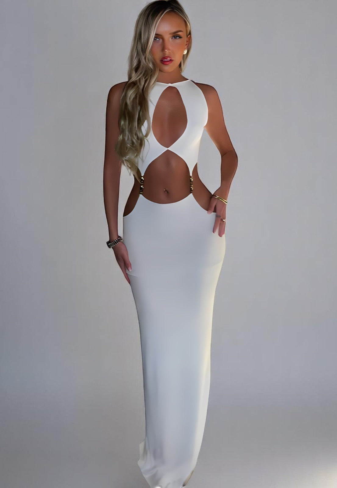 Monelle™ | Elegant Backless Dress