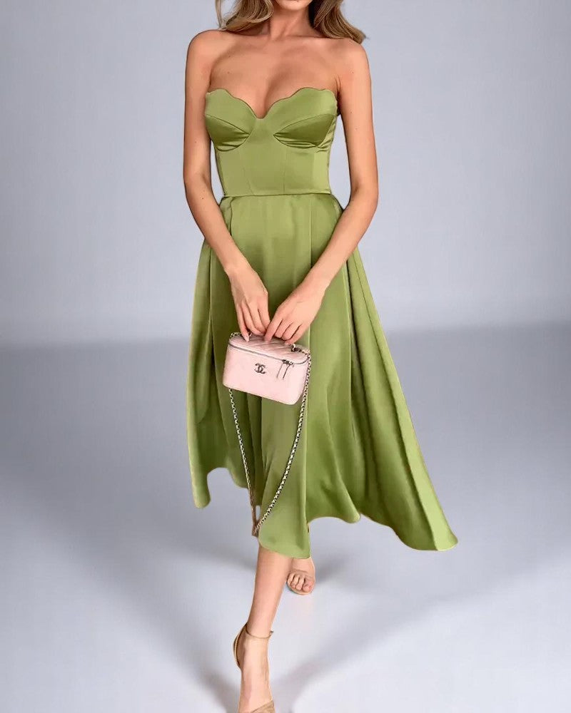 Monelle™ | Strapless Charm Dress