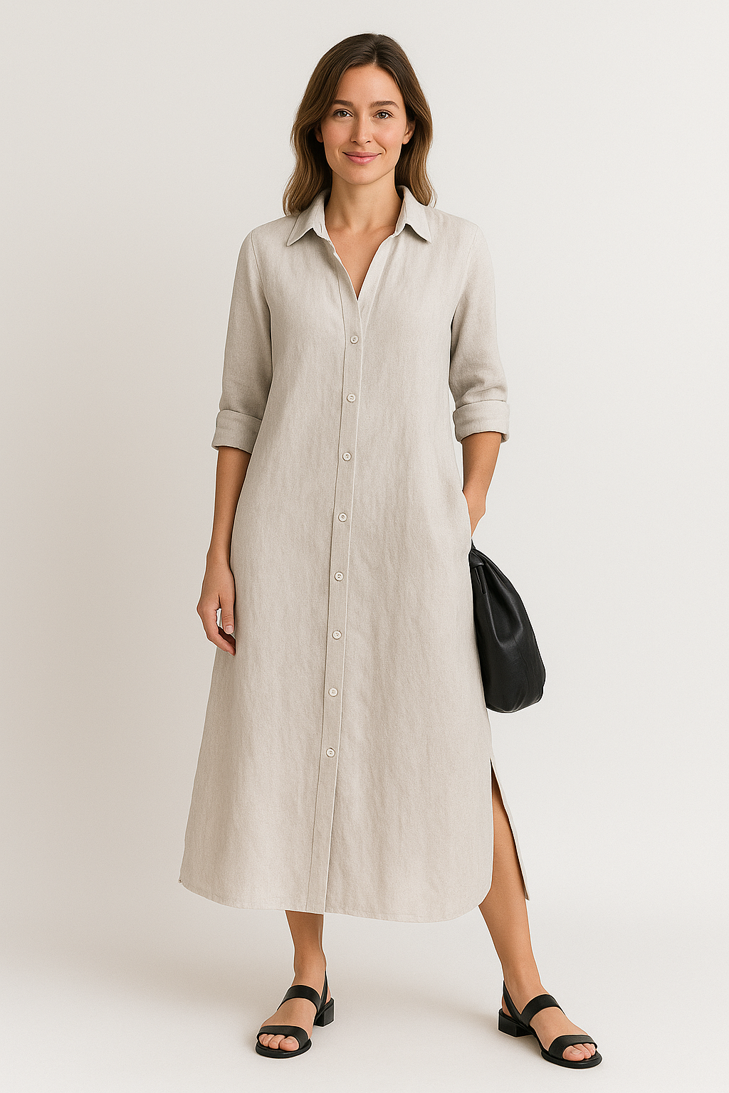 Monelle | Oversized Casual Shirt Dress