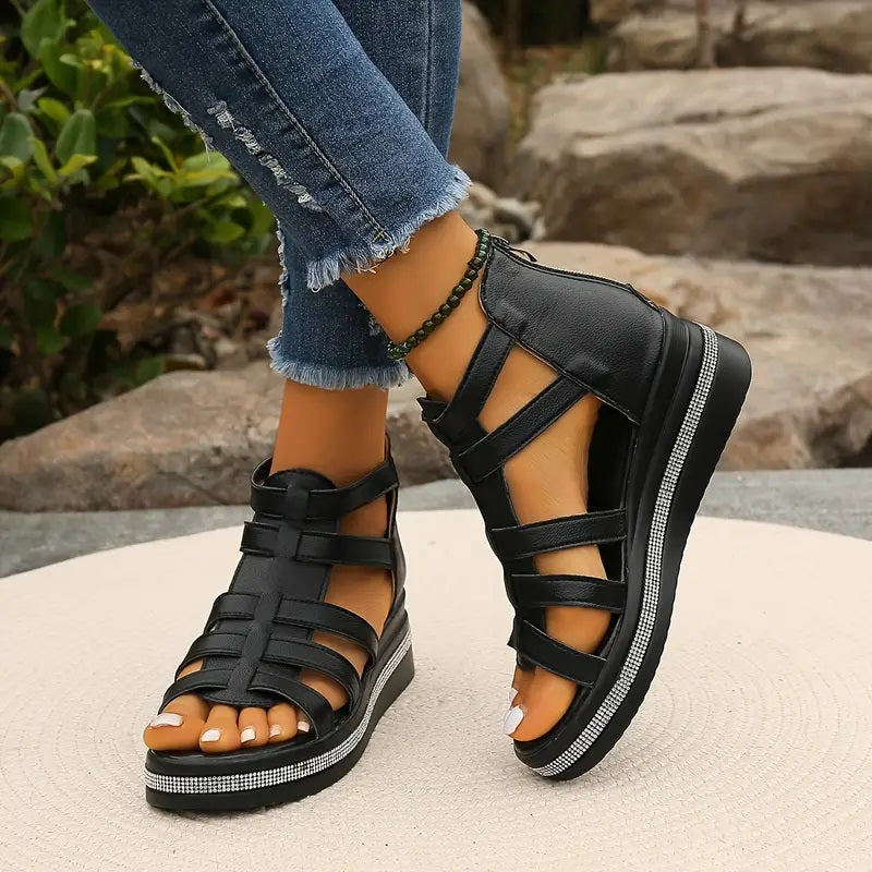 Chloe | Wedge Sandals