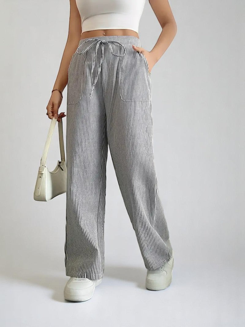 Monelle™ | Elegant Striped Pants