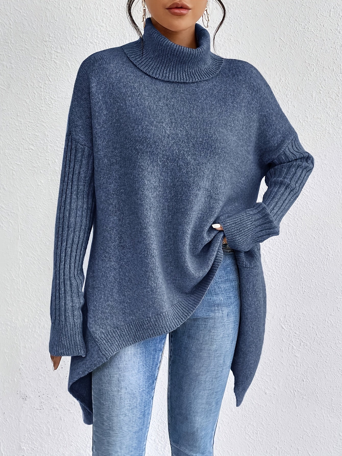 Margaret | Oversized Turtleneck Sweater