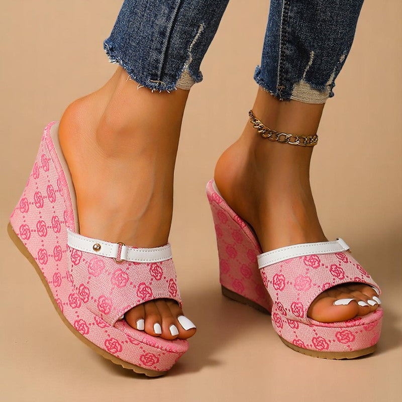 Monelle™ | Elegant Patterned Sandals