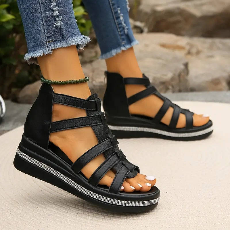 Chloe | Wedge Sandals