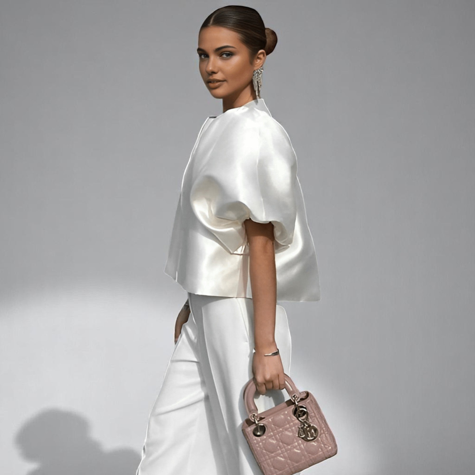 Monelle™ | Elegant Satin Top