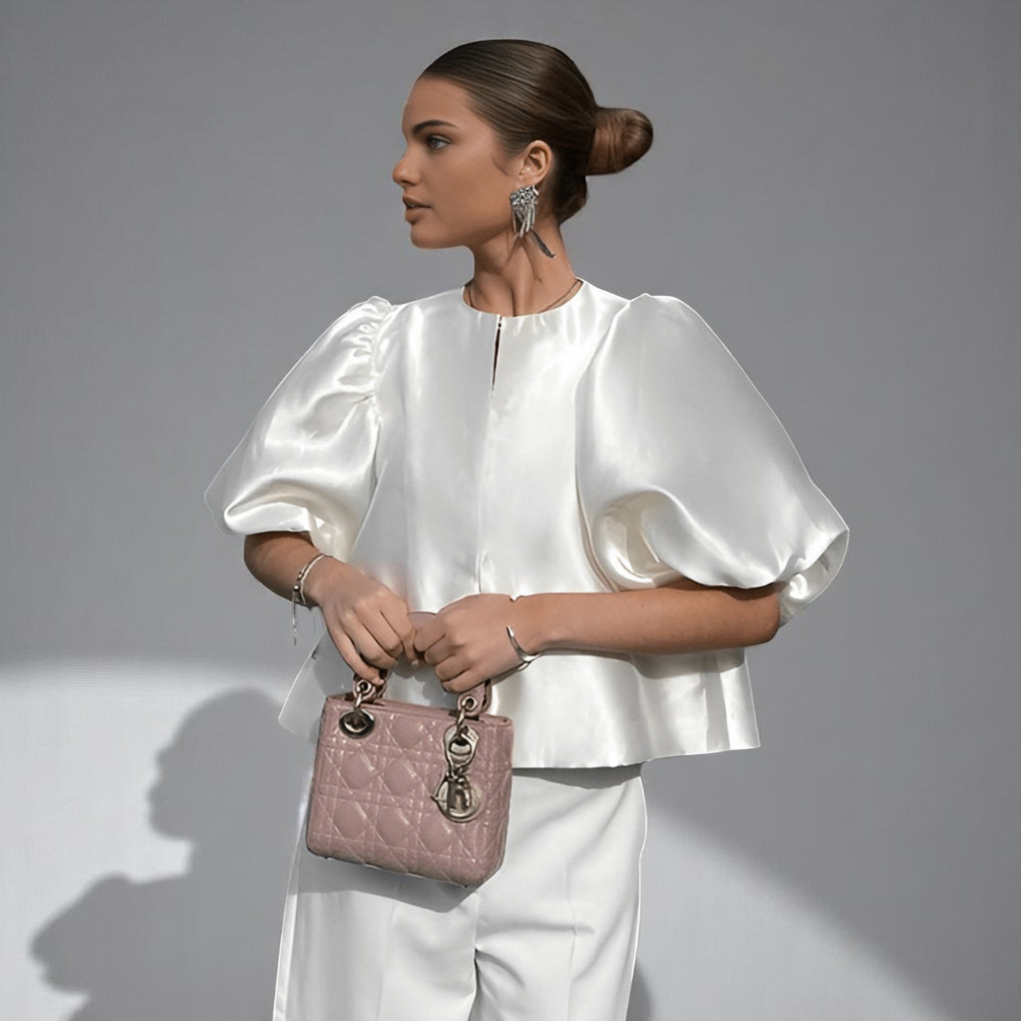 Monelle™ | Elegant Satin Top