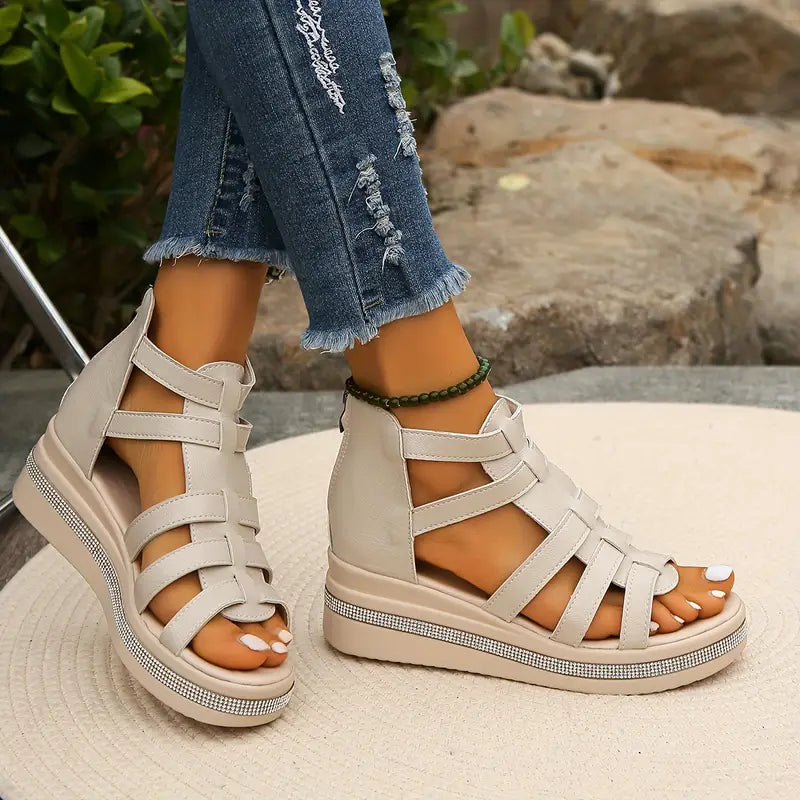 Chloe | Wedge Sandals