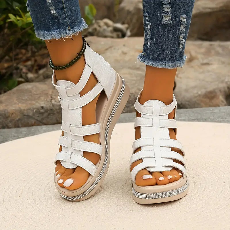 Chloe | Wedge Sandals