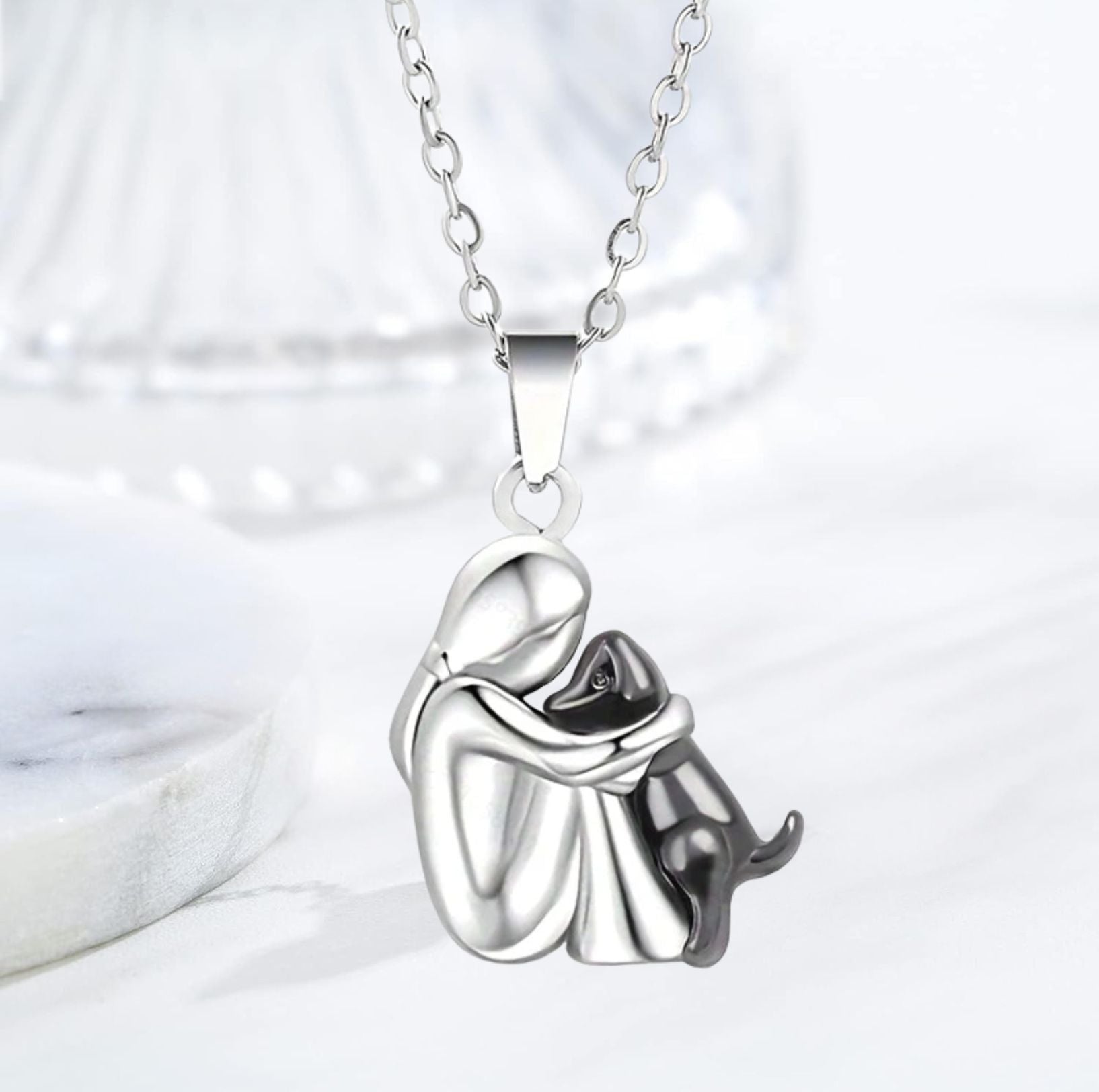 Charlie™ | Lucky Dog Pendant Necklace