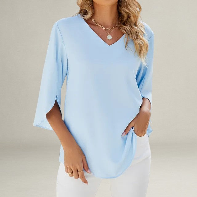 Monelle™ | V-neck Blouse