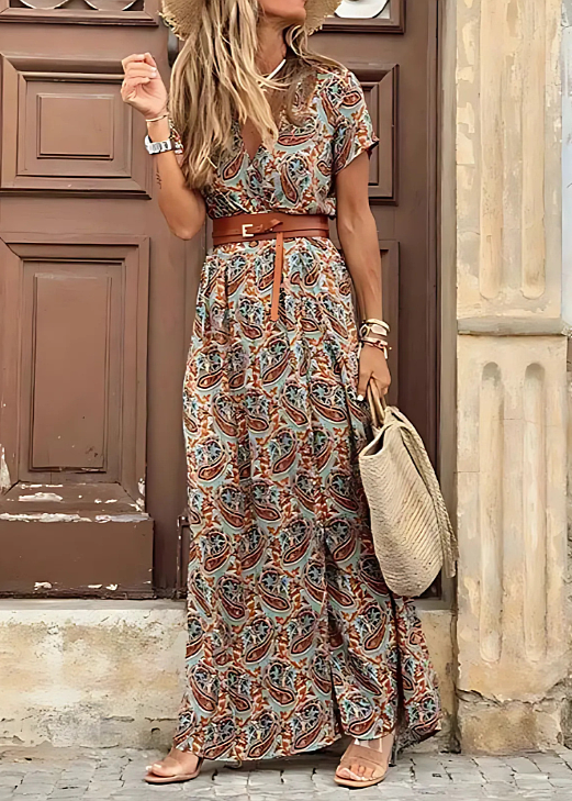 Lyra | Elegant Bohemian Maxi Dress