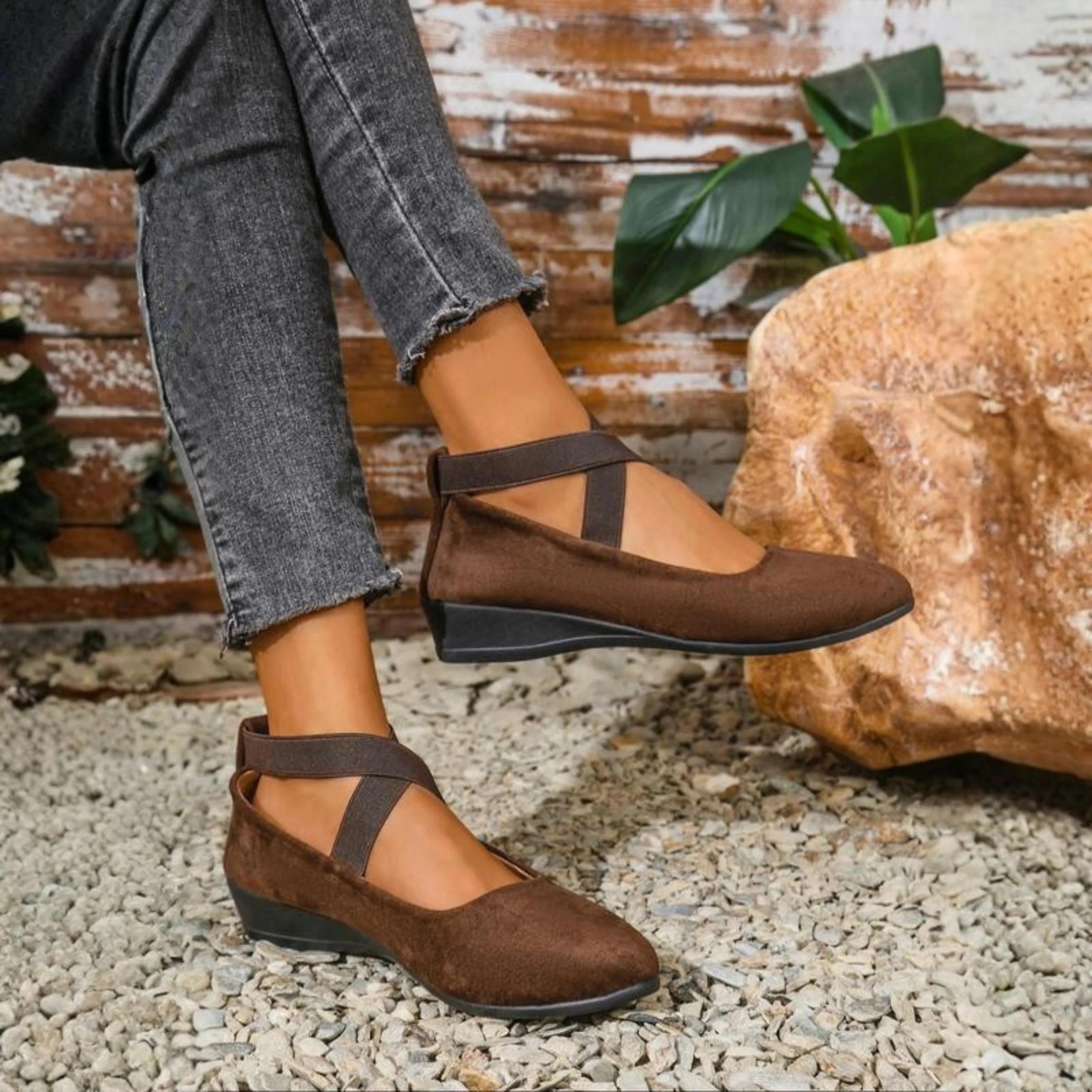 Angel™ | Comfy Closed Wedge Slip-On Shoes