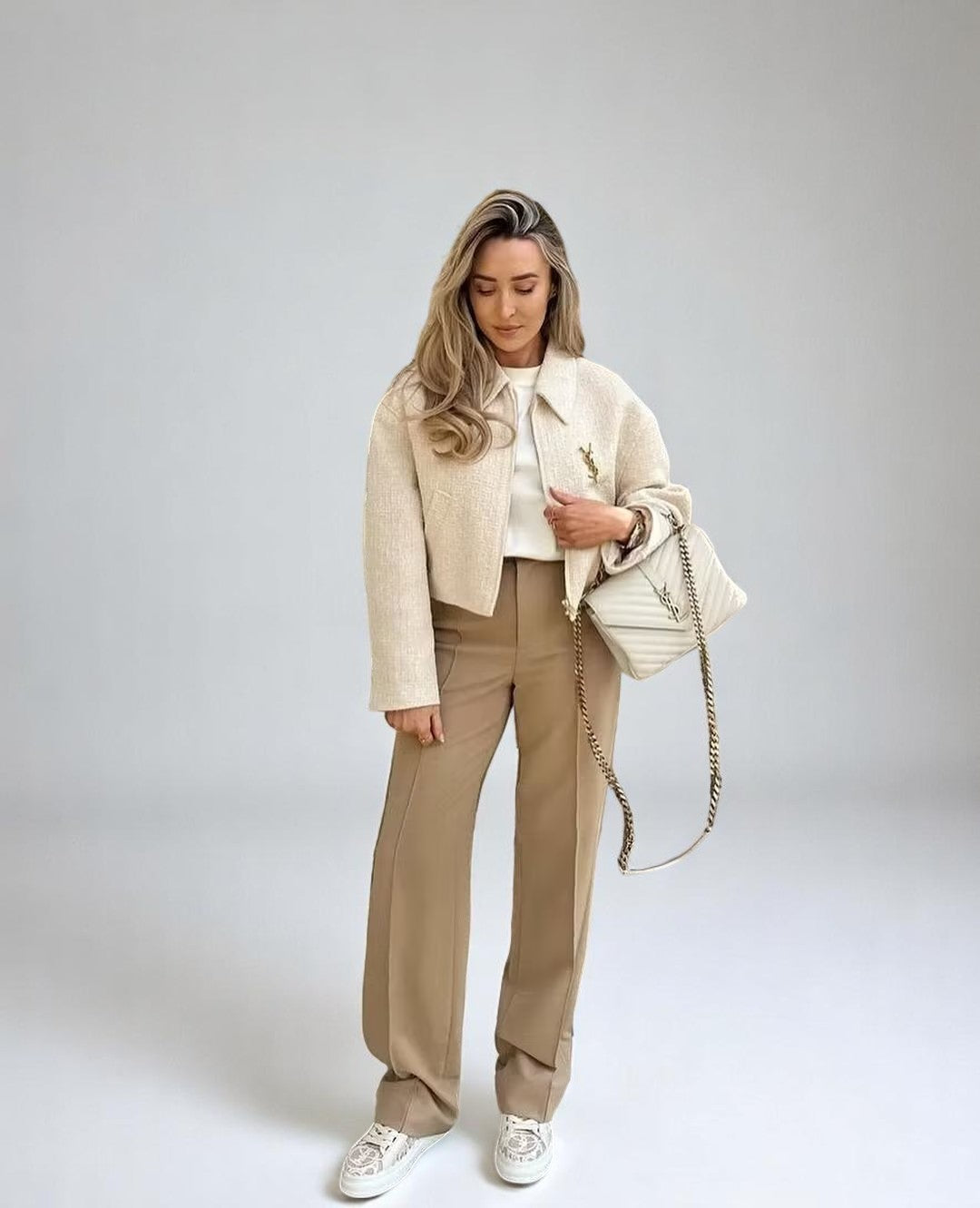 Monelle™ | Elegant Boucle Jacket