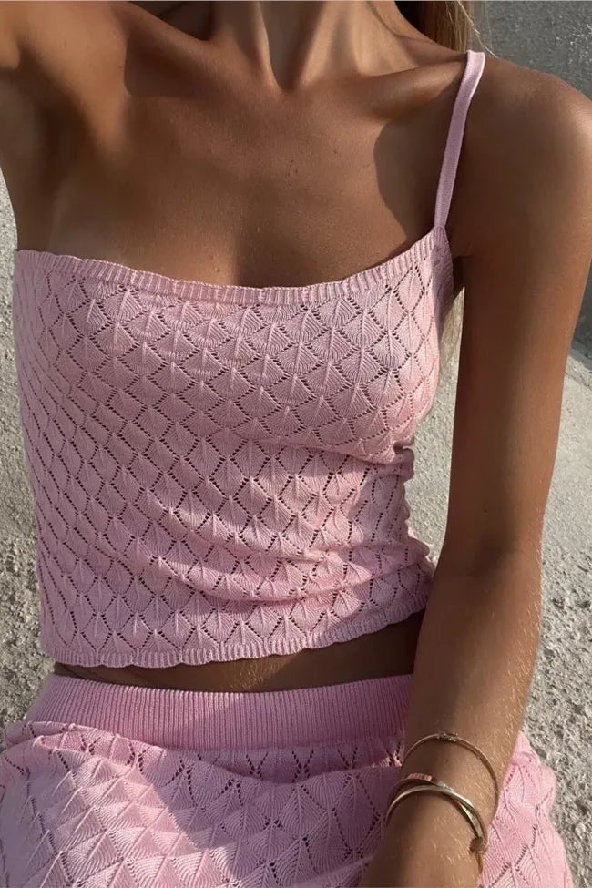 Monelle™ | One-Strap Knitted Set