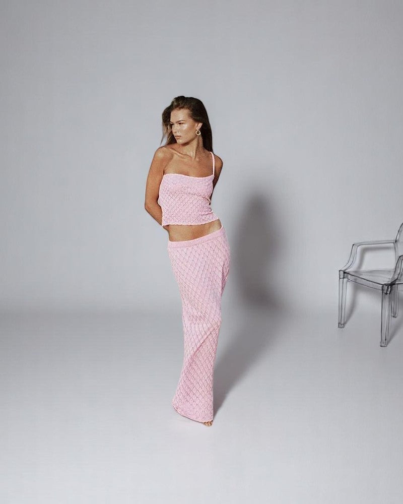 Monelle™ | One-Strap Knitted Set