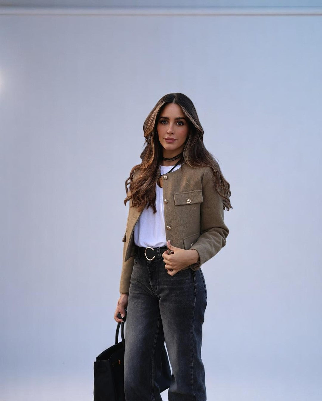 Monelle™ | Vintage Cropped Jacket