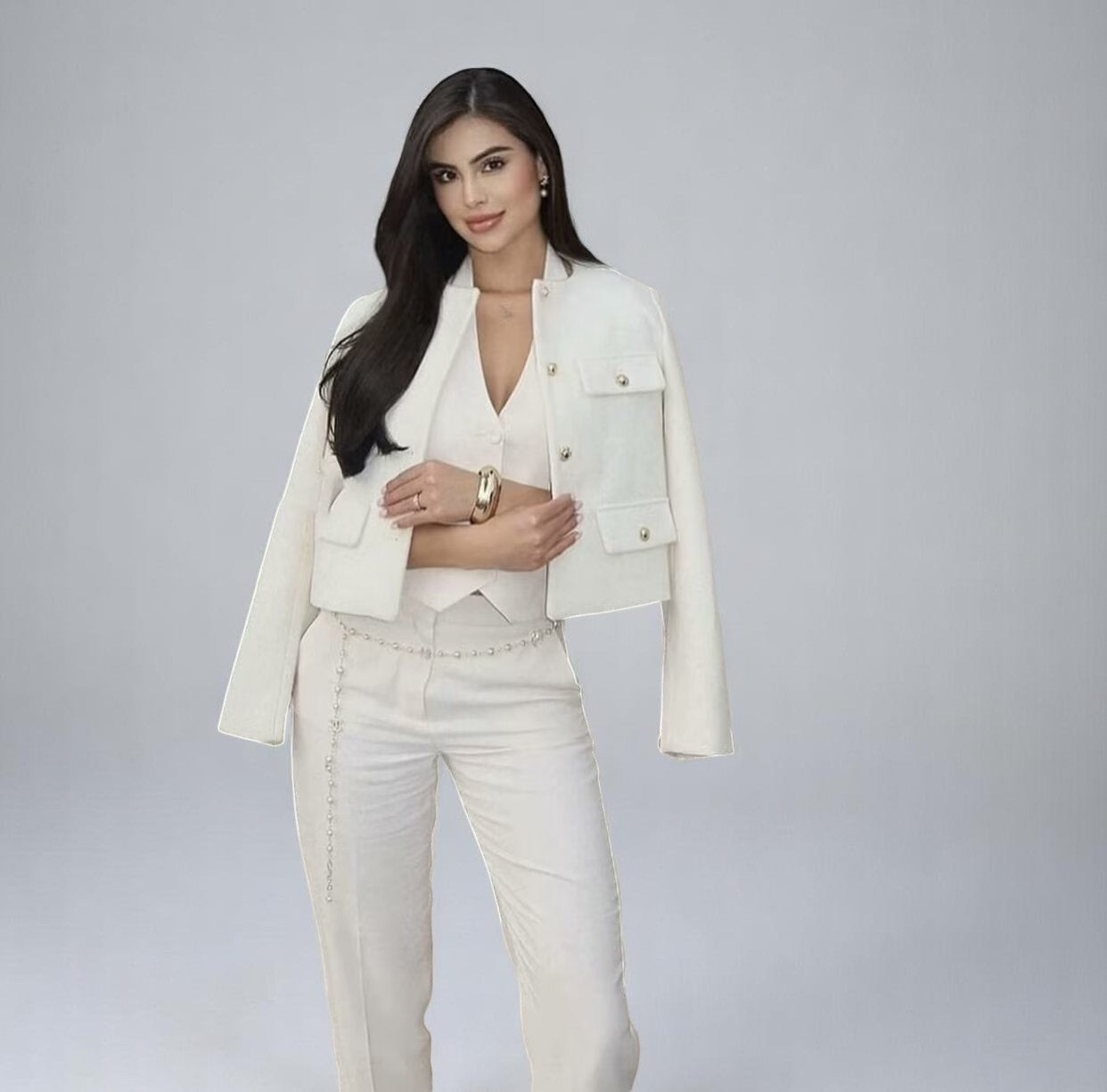 Monelle™ | Vintage Cropped Jacket