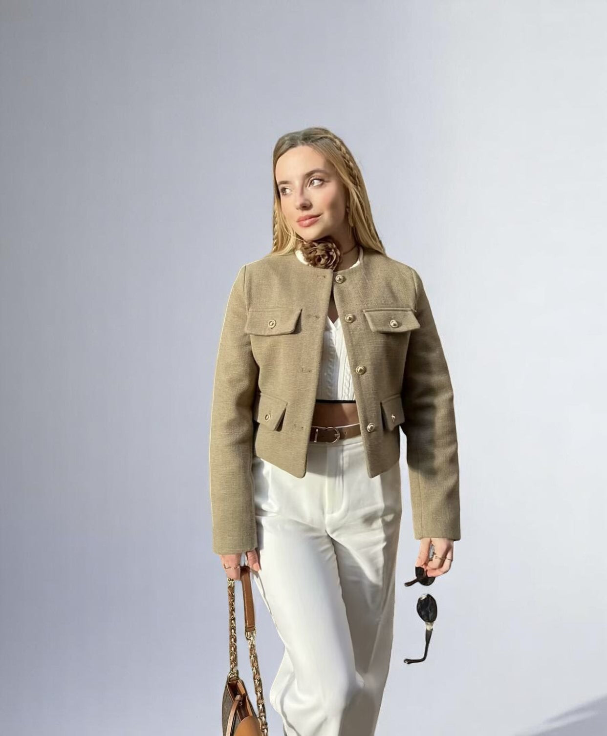 Monelle™ | Vintage Cropped Jacket