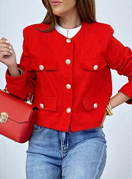 Monelle™ | Vintage Cropped Jacket