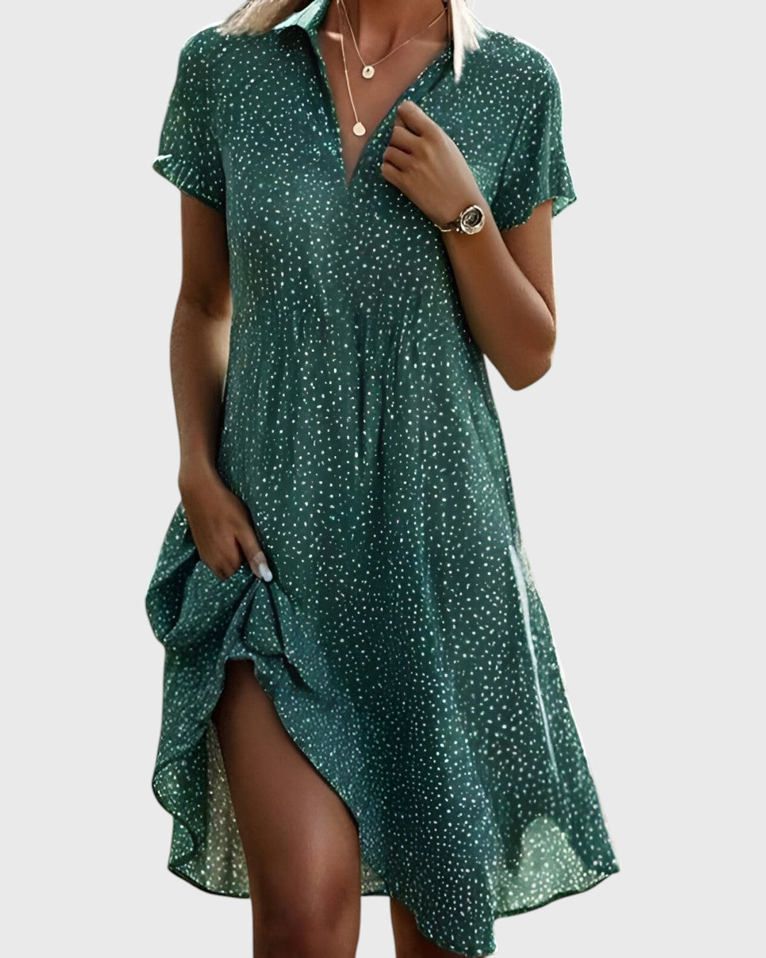 Virginia | Refined and Airy Midi Dress