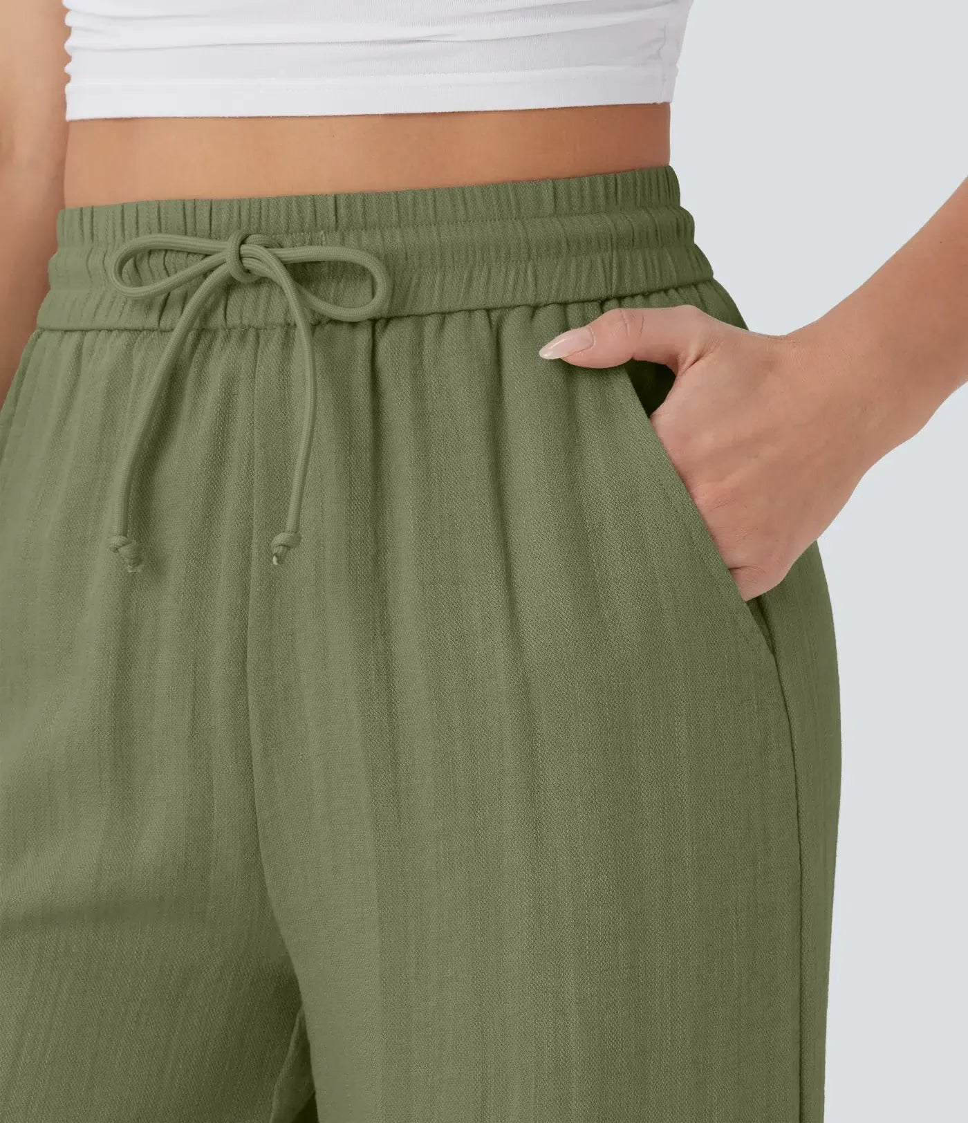 Lucy | Elegant Linen Pants