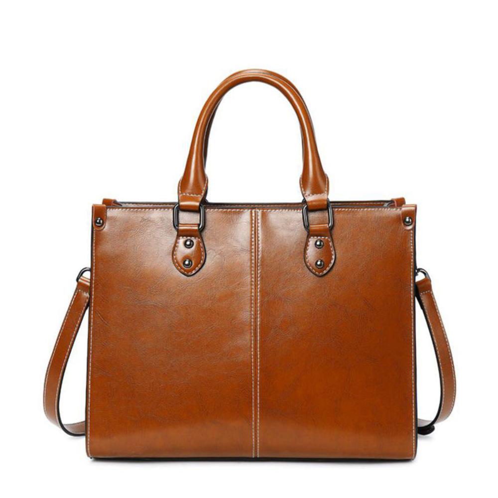 Grace™ | Classic Leather Tote Bag