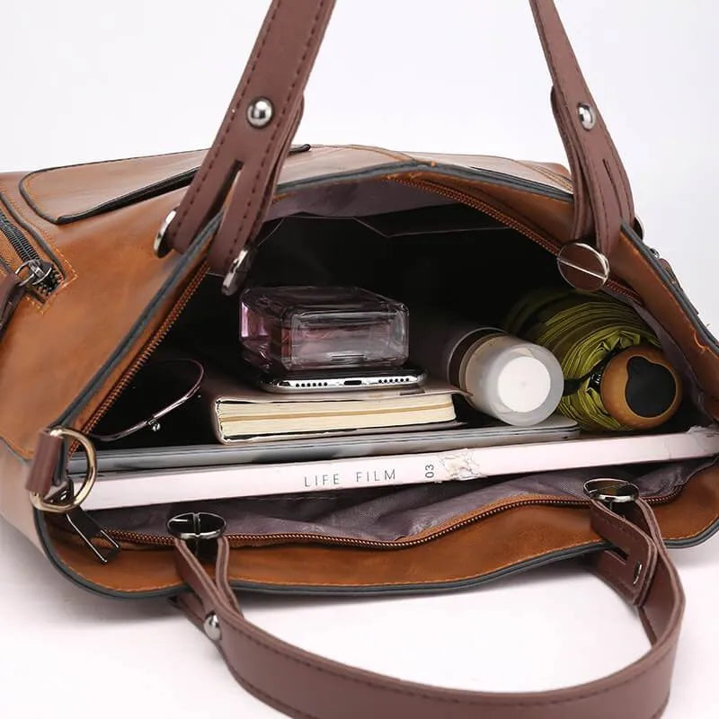 Amanda™ | Leather Shoulder Bag