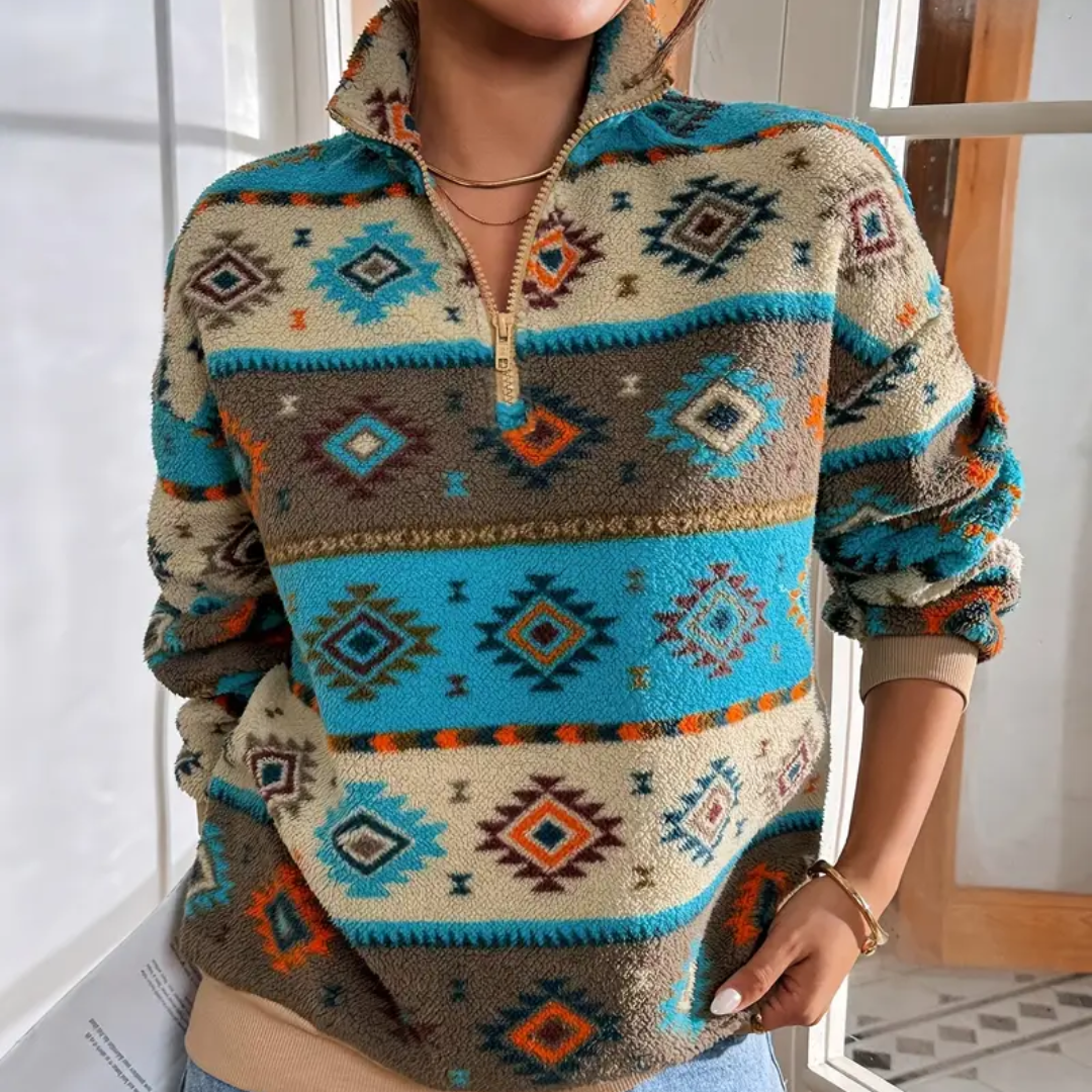Mira™ | Boho Pattern Sweater