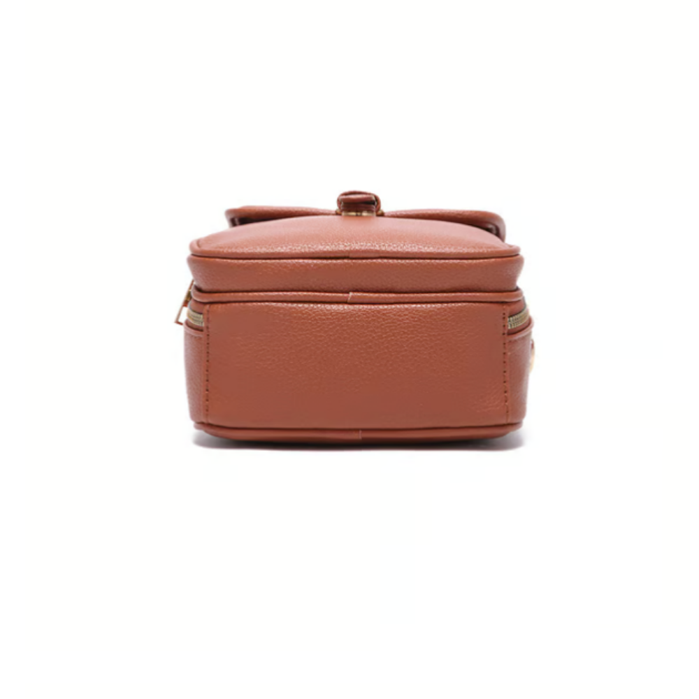 Crystal | Classic Leather Crossbody Bag