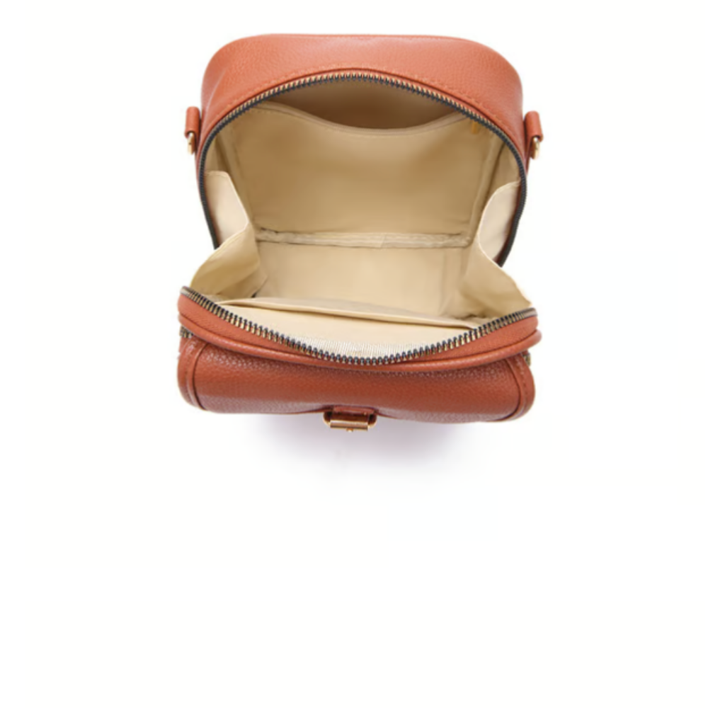 Crystal | Classic Leather Crossbody Bag