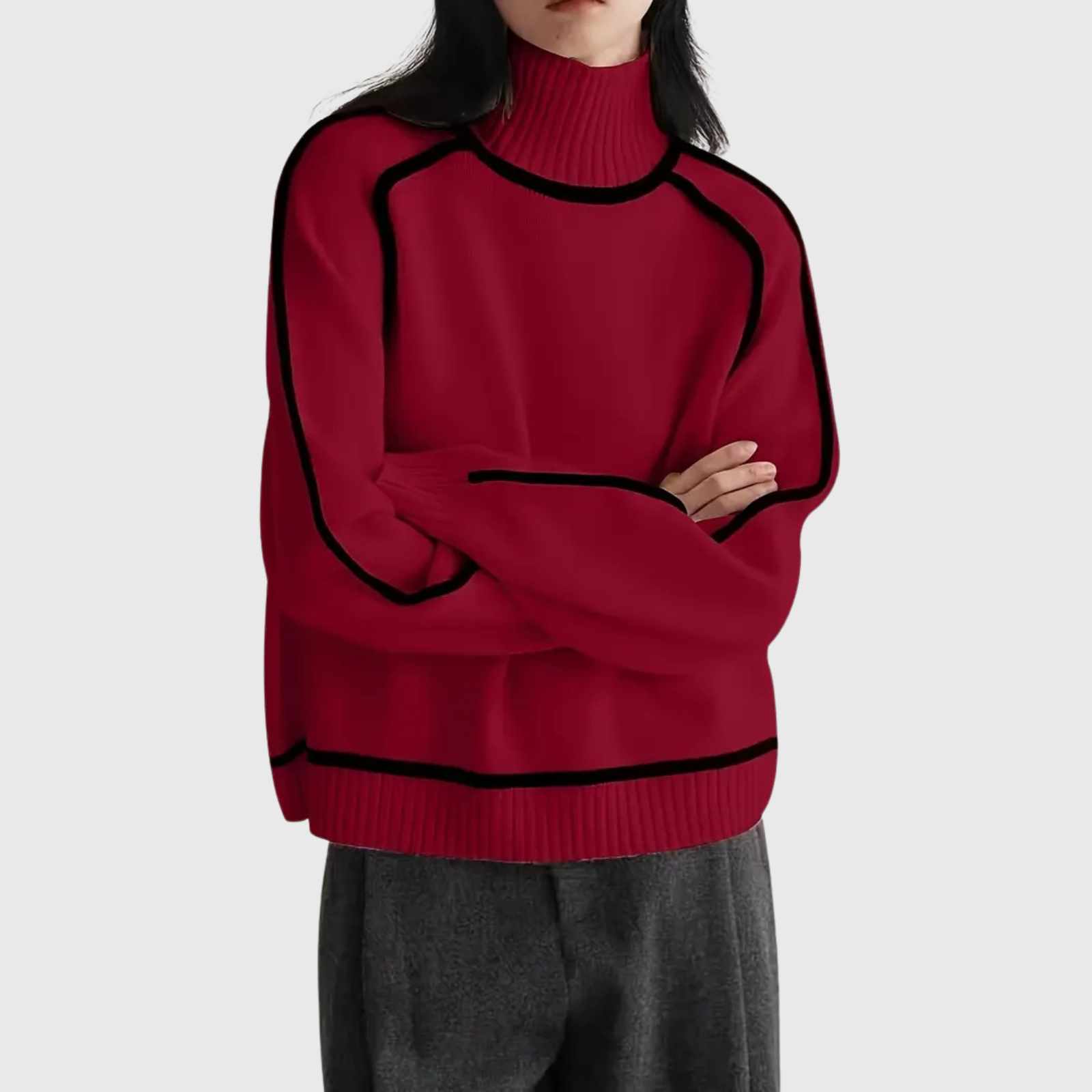Donna™ | Elegant Turtleneck Sweater