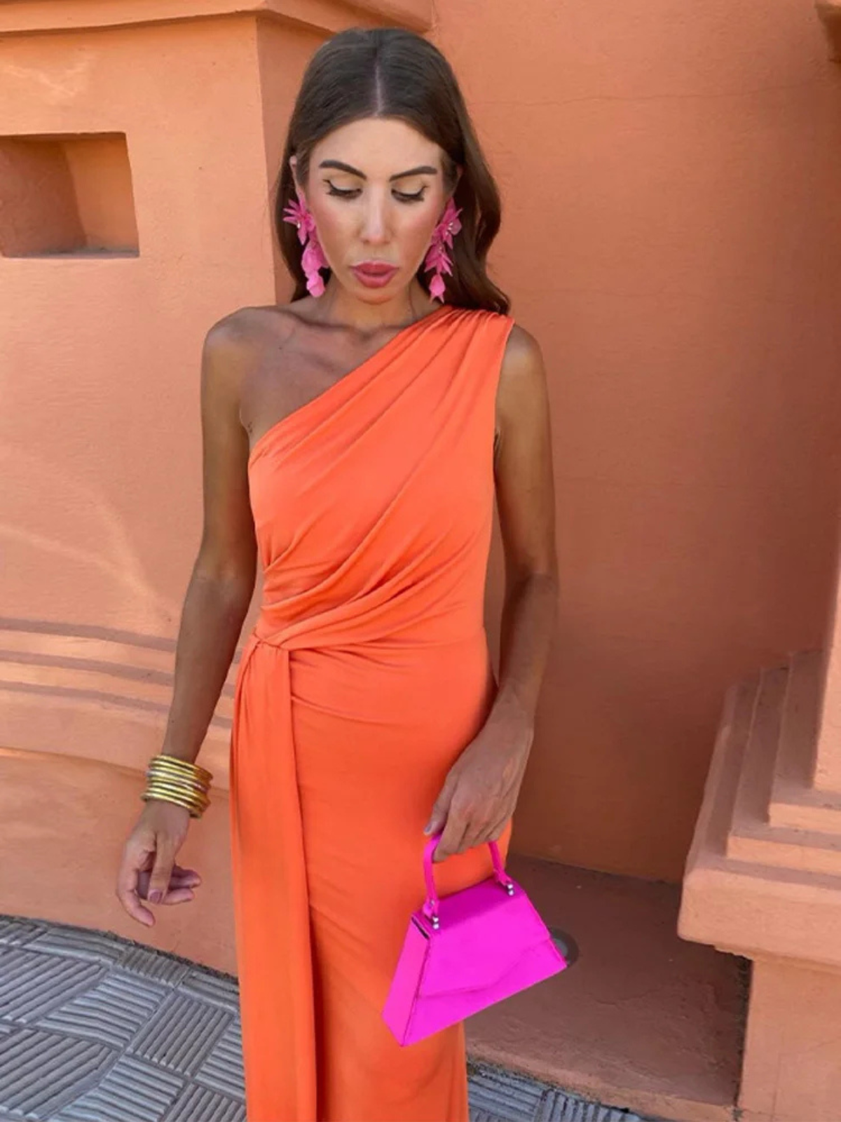 Elizabeth™ | Asymmetrical Maxi Dress