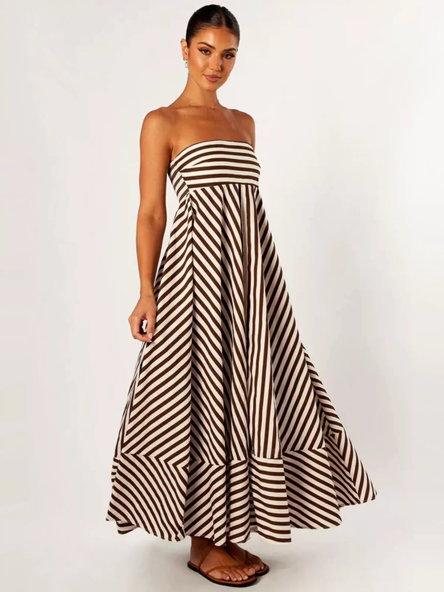 Lauren | Charm Ruched Maxi Dress