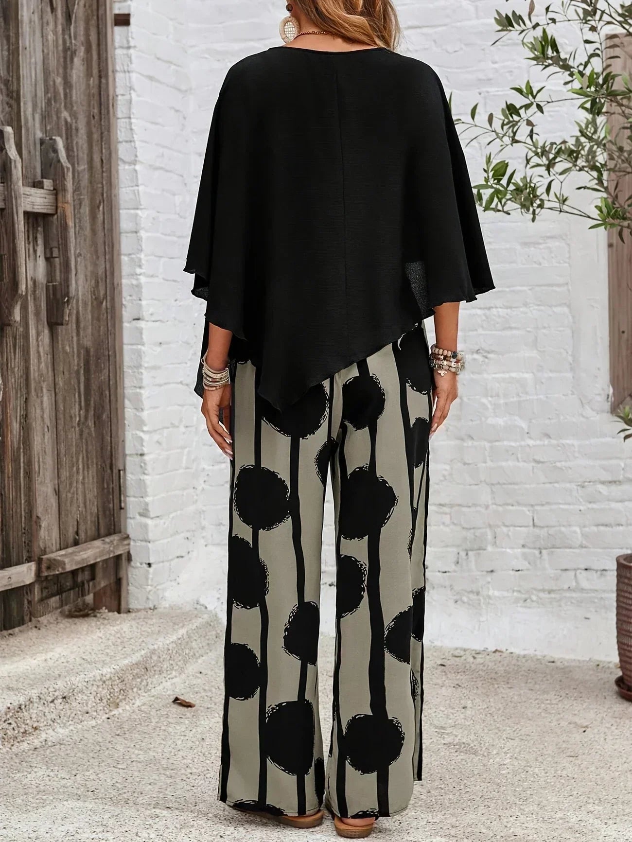 Karin | Comfortable Elastic Waist Two-Piece Set