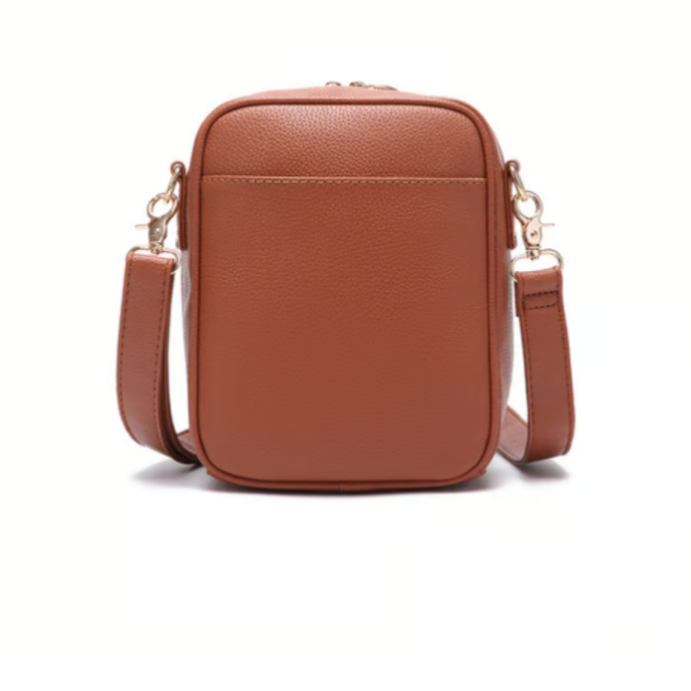 Crystal | Classic Leather Crossbody Bag