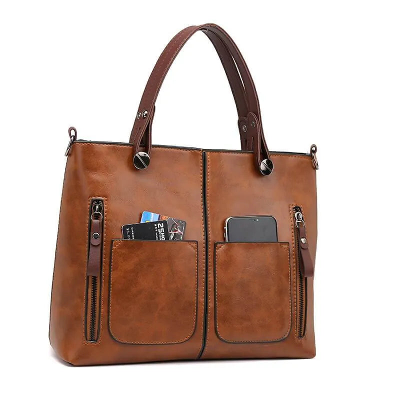 Amanda™ | Leather Shoulder Bag