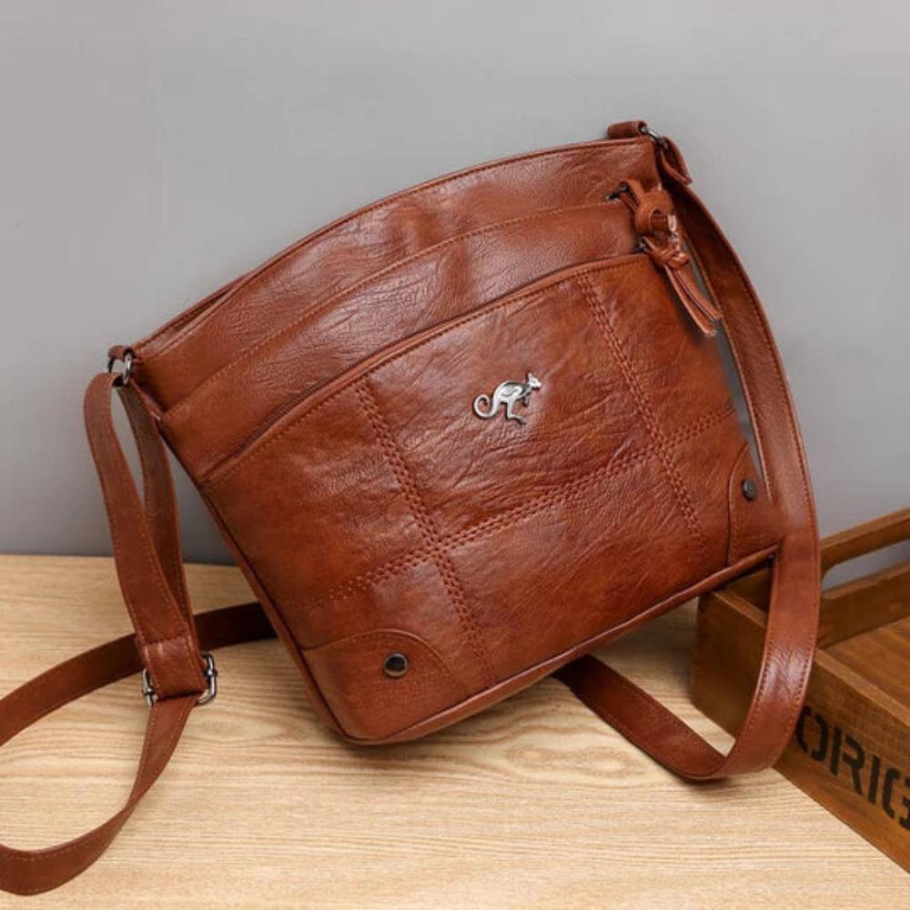 Alina™ | Full-Grain Leather Tote Bag