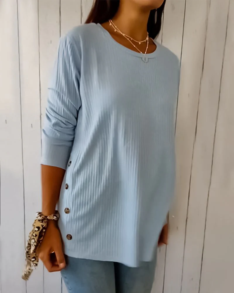 Luna | Casual Crew Top
