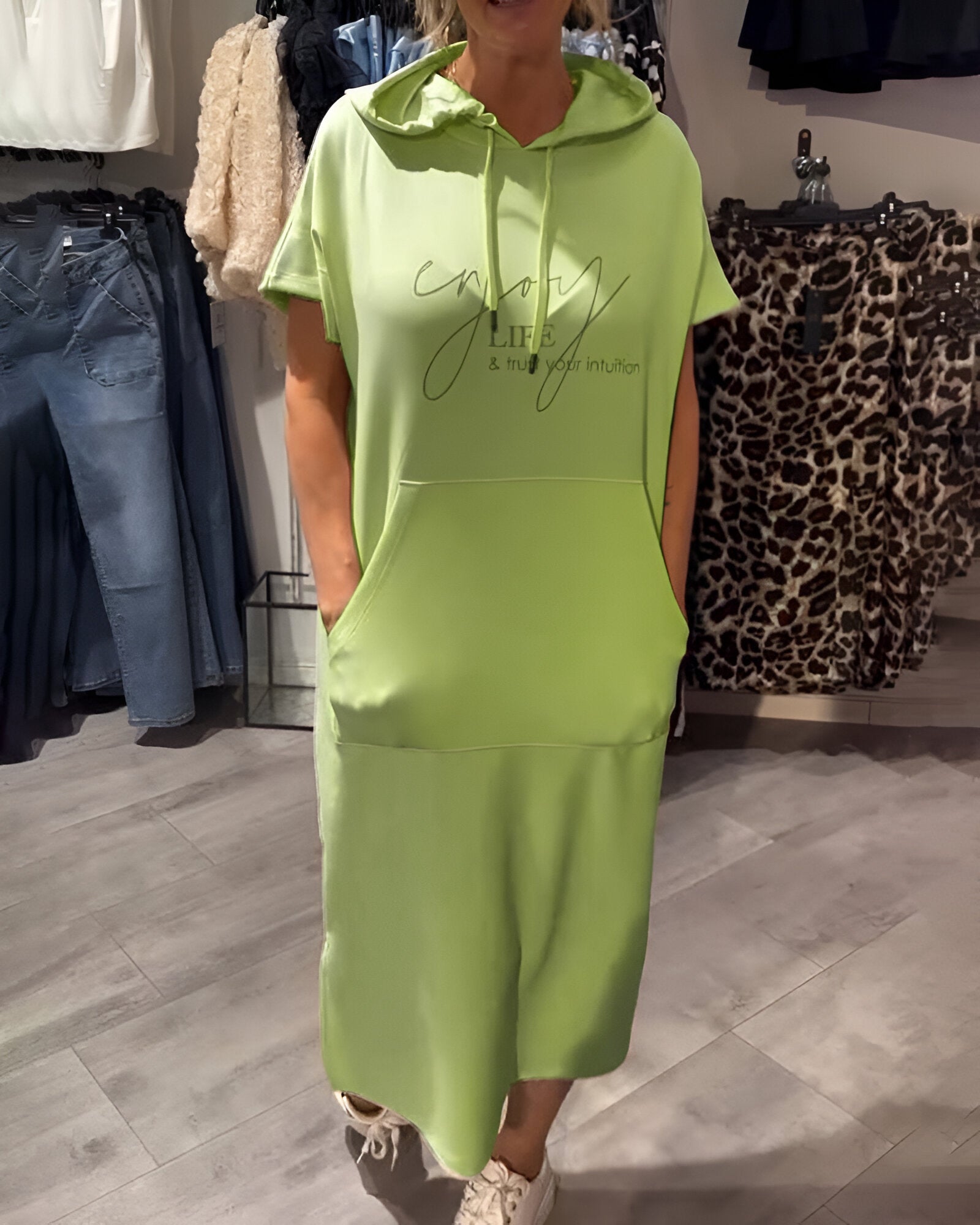 Kelly™ | Women's Casual Hoodie Dress