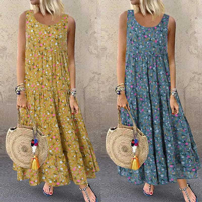 Sofia™ | Boho Floral Summer Dress